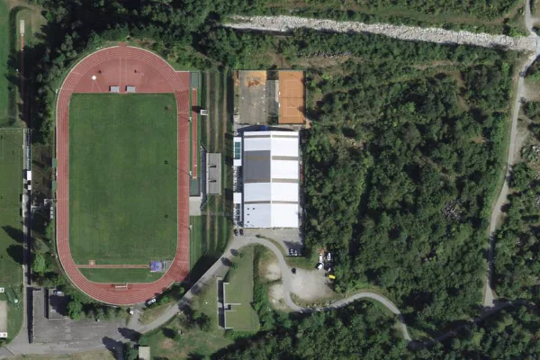 Luftbild des Kartenstandorts von YOYO - Centro Sportivo in Biasca