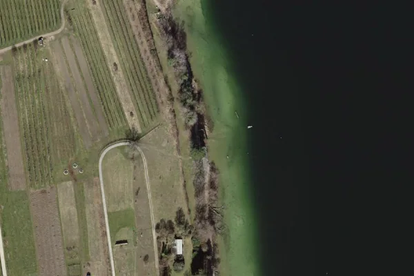 Luftbild des Kartenstandorts von Badi Seegräben in Seegräben