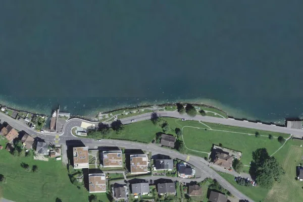 Luftbild des Kartenstandorts von Boden in Beckenried