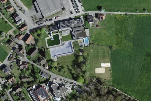 Luftbild des Kartenstandorts von AquArenA in Herzogenbuchsee