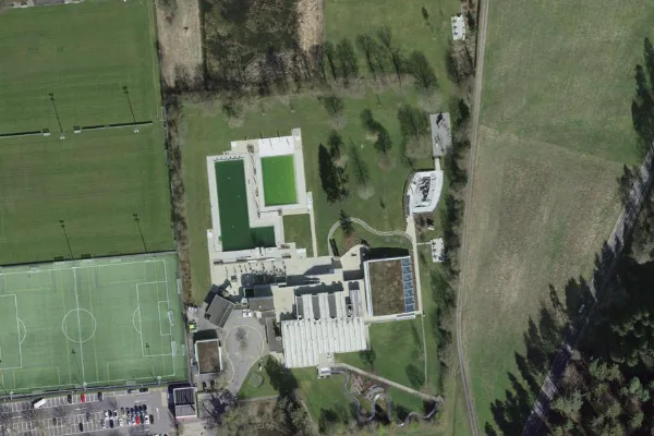 Luftbild des Kartenstandorts von Freibad Lättich in Baar