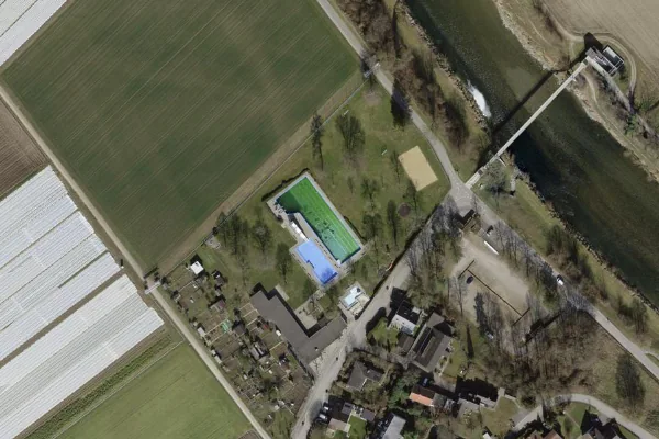 Luftbild des Kartenstandorts von Schwimmbad Andelfingen in Andelfingen