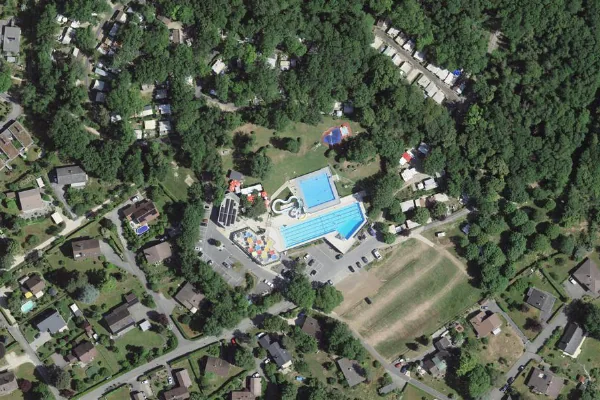 Luftbild des Kartenstandorts von Piscine de la Venoge in La Sarraz