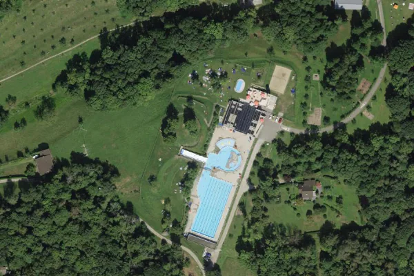 Luftbild des Kartenstandorts von Centro Balneare Capriasca e Val Colla in Capriasca