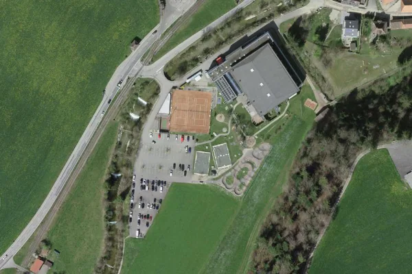 Luftbild des Kartenstandorts von Forum Sumiswald in Sumiswald