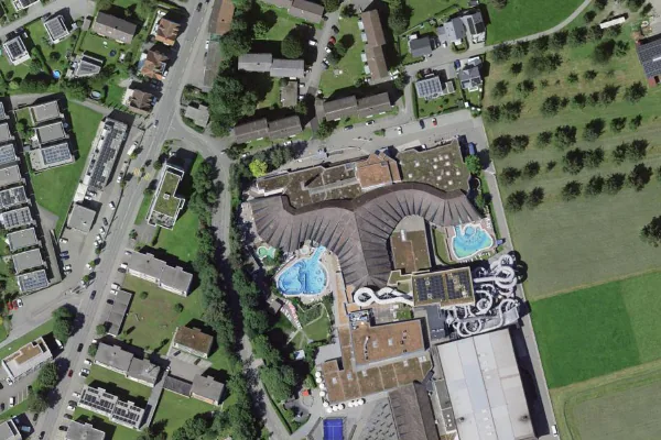 Luftbild des Kartenstandorts von Säntispark in Abtwil